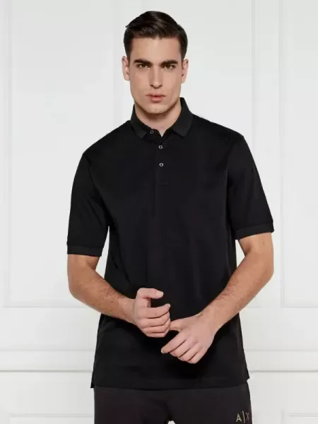 Armani Exchange Polo negru