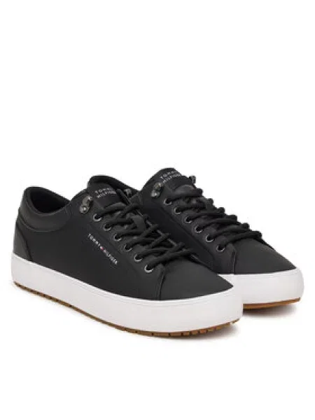 TOMMY HILFIGER Niske tenisice HARLEM / bijela crna