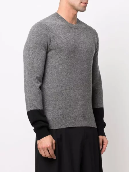 Vlněný svetr Comme Des Garçons Shirt šedý