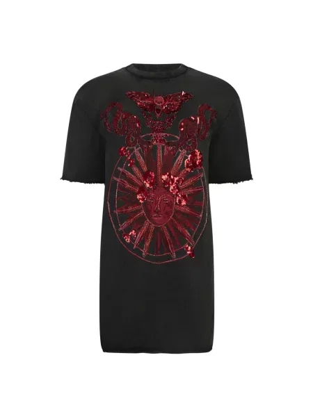 Sukienka koszulowa Philipp Plein czarna