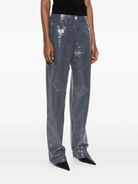 Kelnės Mvp Wardrobe su blizgučiais pilka