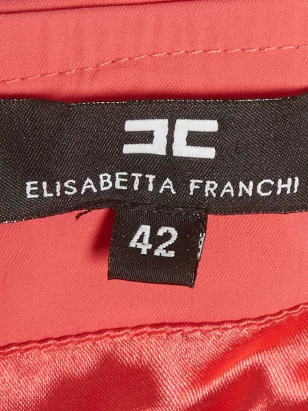 Τοπ Elisabetta Franchi στράπλες ροζ