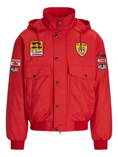 Slip de baie Polo Ralph Lauren alergare cu cordon cu imagine alb