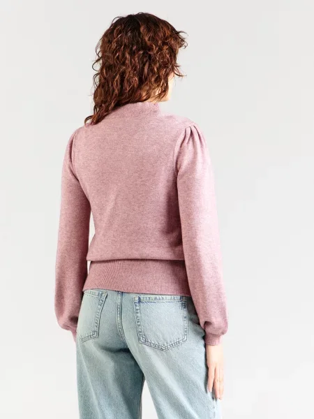 VILA Sveter VIRIL rosé