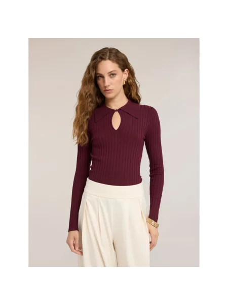 Sweter Motivi czerwony