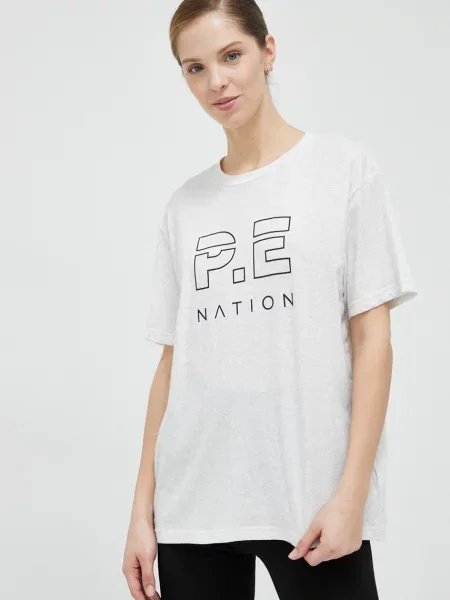 Kratka majica P.E Nation siva