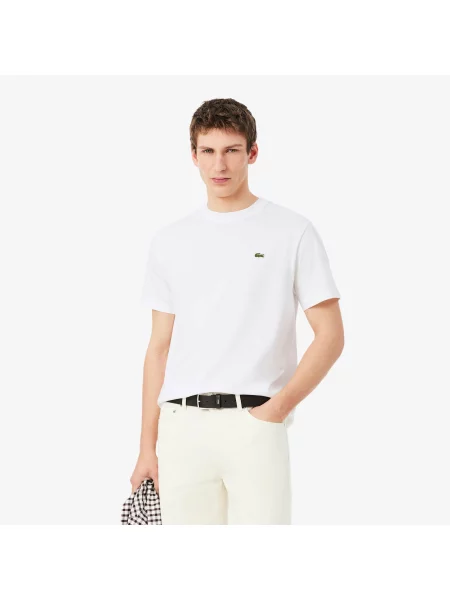 Lacoste футболка чоловіча Classic fit біла