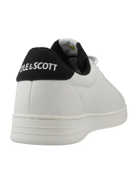 Pantofi Lyle & Scott alb