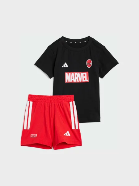Костюмный спортивный костюм Adidas черный
