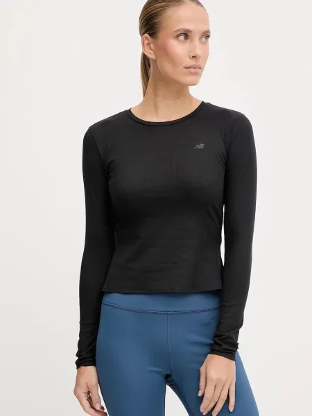 New Balance longsleeve treningowy czarny