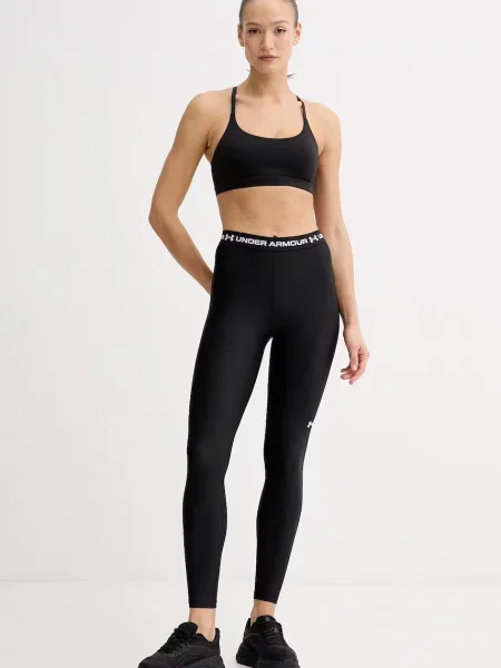 Dámske tréningové legíny Under Armour HeatGear ultimate black/white čierna