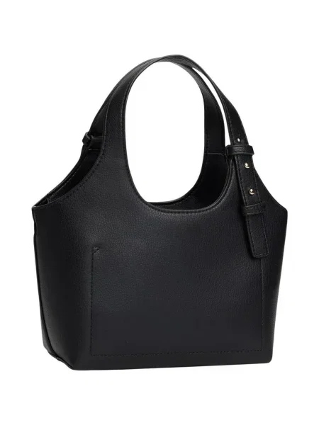 Geantă de mână Tommy Hilfiger Th Logo Mini Tote Black Universal negru