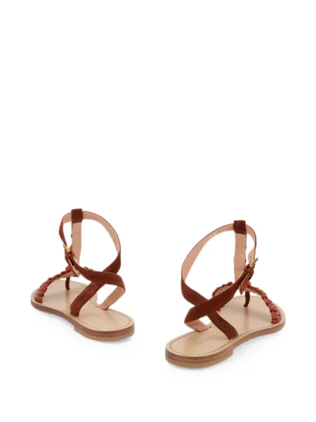 Sandale Alberta Ferretti maro
