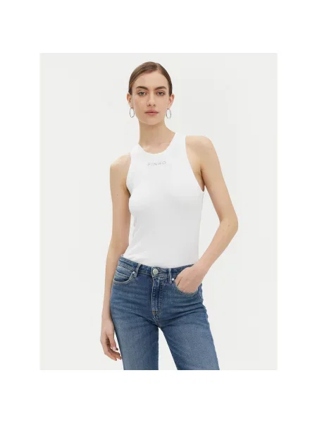 PINKO Marškinėliai Regular Fit balta