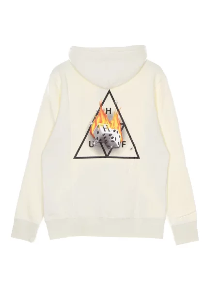 Bluza z kapturem Huf beżowa