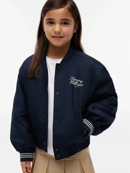 Tommy Hilfiger яке бомбър за деца синьо