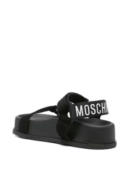 Sandale Moschino cu platformă negru