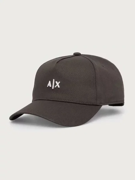 Armani Exchange kapa s šiltom zelena