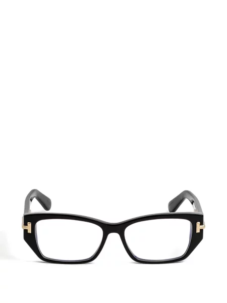 Ochelari de soare Tom Ford Eyewear cu imprimeu geometric negru