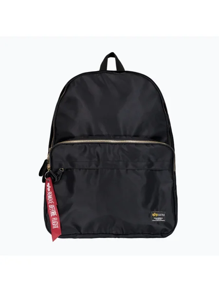 Plecak miejski Alpha Industries Crew 18 l black czarny