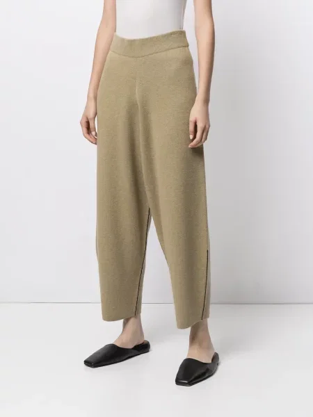 Zkrácené zúžené kalhoty Proenza Schouler White Label bílé