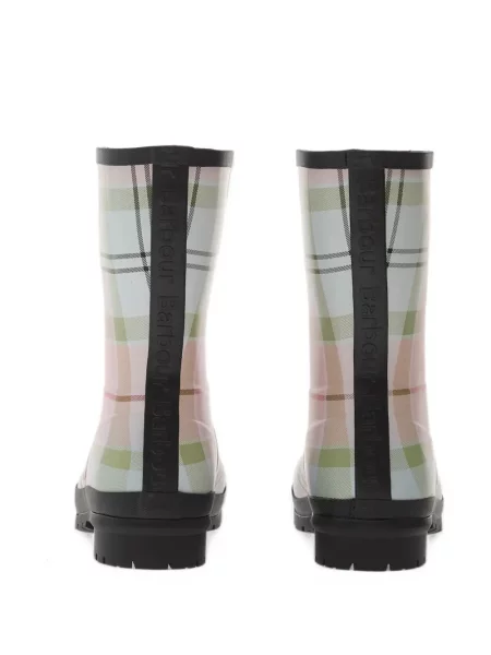 Botki Barbour białe
