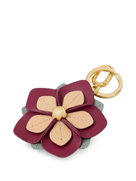 Colier Furla cu model floral roșu