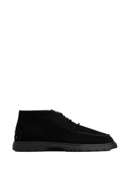 Ghete desert Tod's din piele de căprioară negru