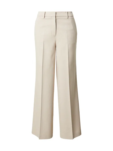 MORE & MORE Pantaloni cu dungă crem