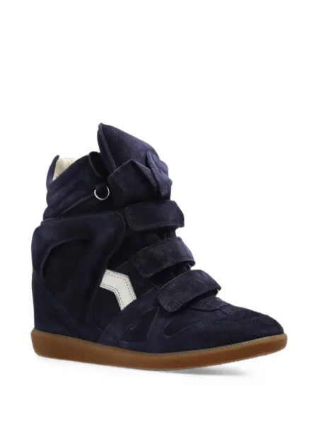 Sneakerși Isabel Marant cu pană albastru