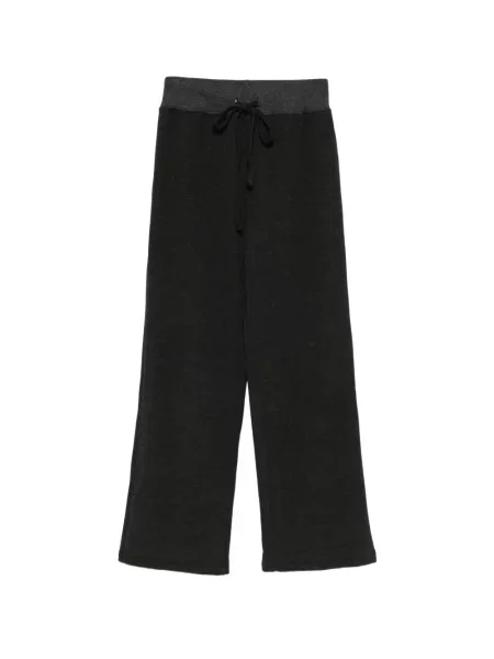Decupat pantaloni Bobi alergare cu cordon negru