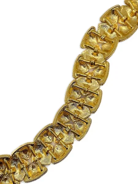 Гривна Jennifer Gibson Jewellery с кристали златисто
