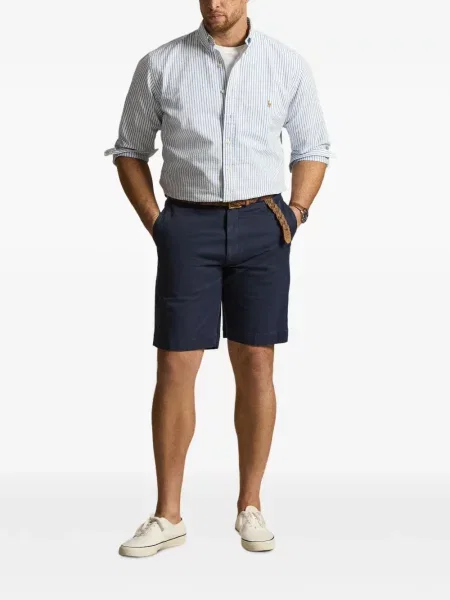 Șosete Polo Ralph Lauren cu model herringbone cu broderie plasă albastru