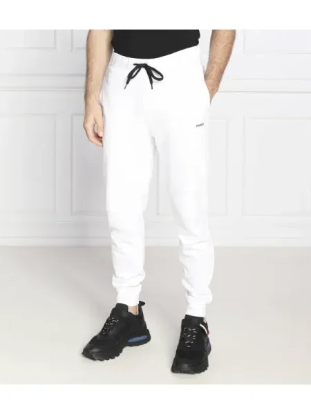 HUGO Pantaloni de trening Dayote alb