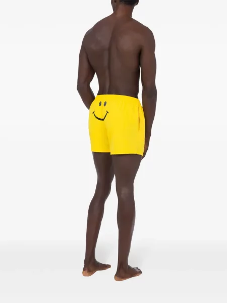 Fürdőruha Moschino nyomtatás sárga