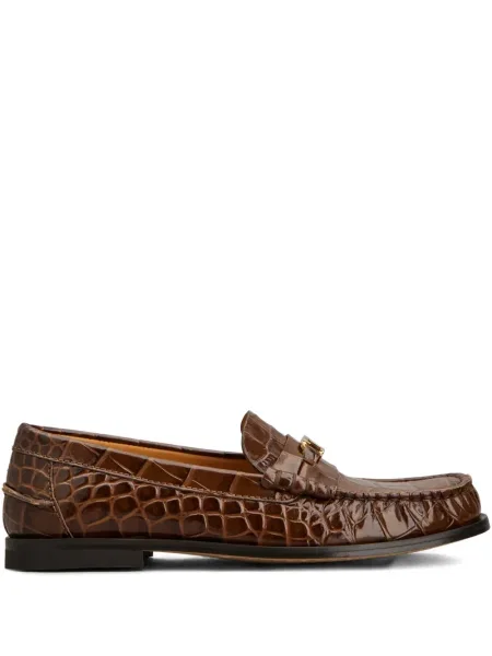 Pantofi loafer Tod's din piele maro