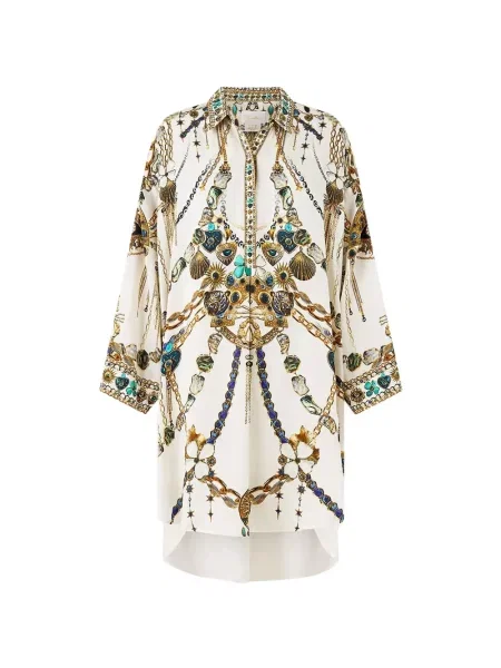 Sukienka koszulowa Camilla garniturowa