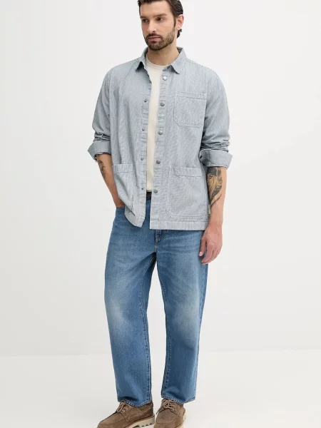 Футболка Barbour HUCKLEY з принтом бежевий