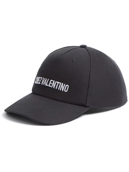 Șapcă Valentino Garavani cu broderie negru