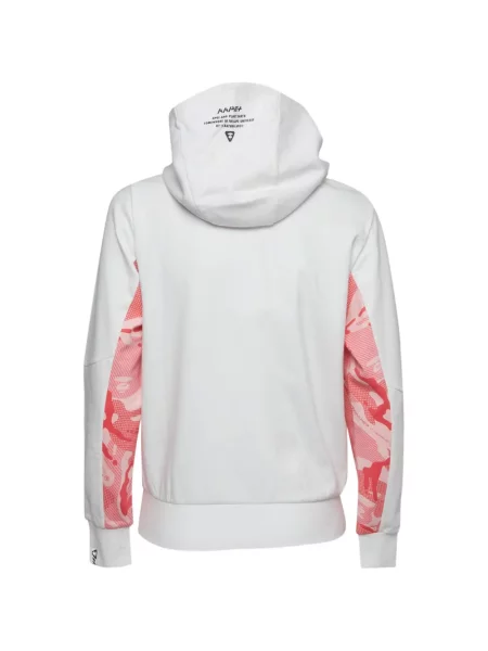 Hanorac cu glugă A Bathing Ape® cu imagine alb