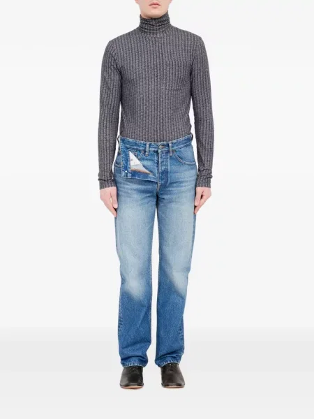 Opasan traperice ravnih nogavica Mm6 Maison Margiela plava