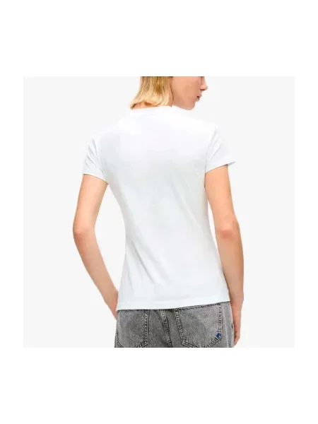 Tricou Karl Lagerfeld cu autograf alb