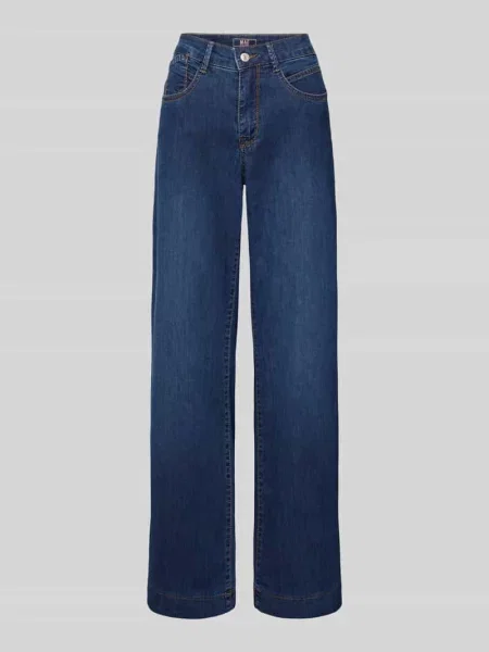 Jeansy z 5 Mac granatowe