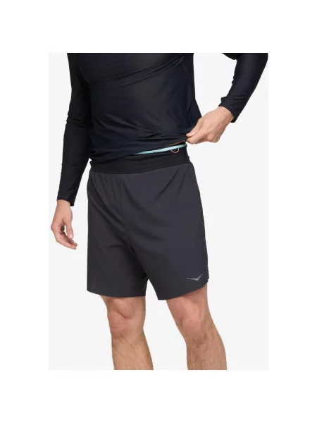 Spodenki krótkie HOKA Skyglide czysty S czarny