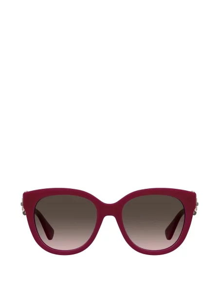 Ochelari de soare Moschino cu cataramă roșu