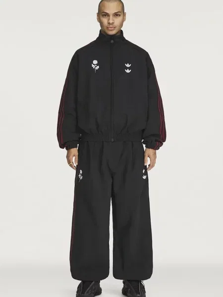 Παντελόνια adidas x Willy Chavarria Woven Track Pant Black M μαύρο