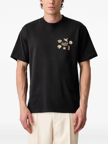 Tricou Barbour cu imagine negru