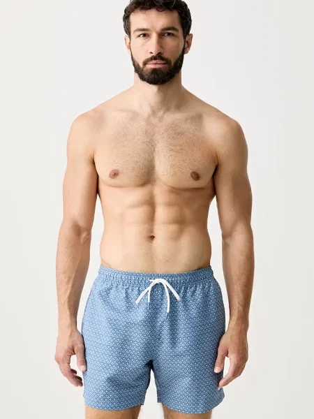BOSS pantaloni scurți de baie bărbătești Vibe albastru