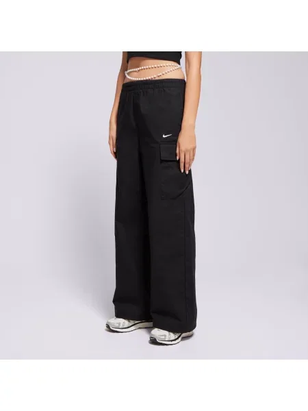 Nike Spodnie W Nsw Esstl Wvn Mr Std Crgo Pt czarne