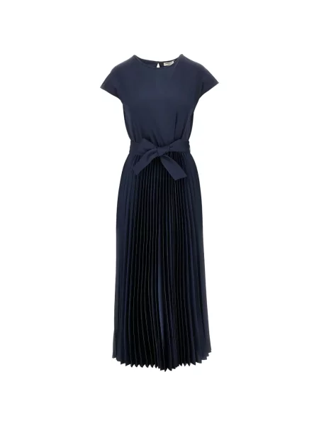 Cu centură rochie maxi Weekend Max Mara albastru